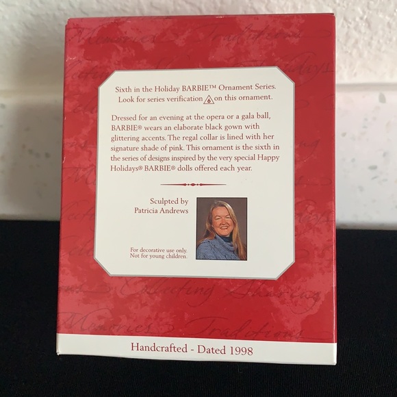 1998 Hallmark Holiday Barbie Ornament - Picture 2 of 13